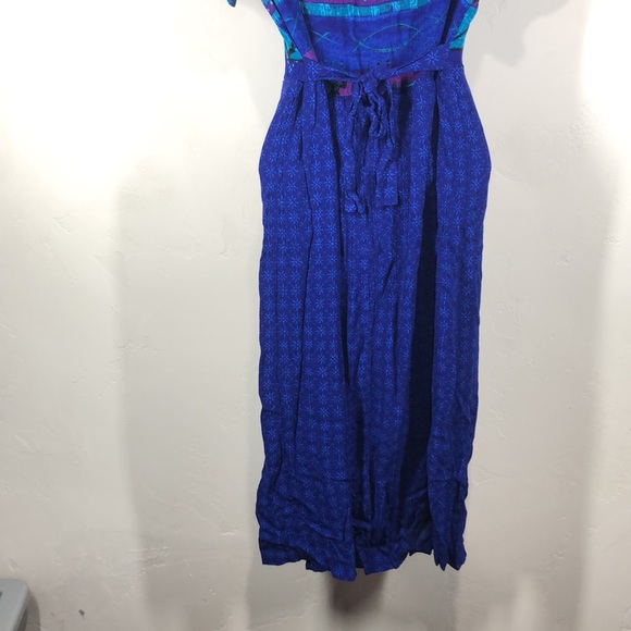 Just in Thyme Ltd vintage blue ocean themed dress size 14P - Picture 10 of 11